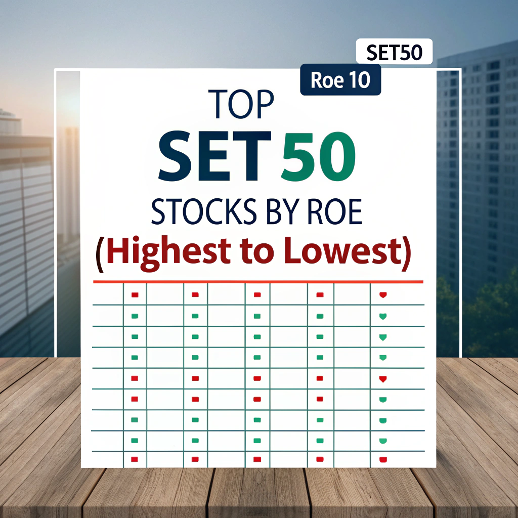คัดเลือกหุ้น SET50 เพื่อเข้าพอร์ต